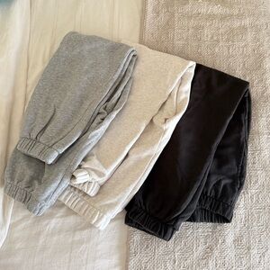 Brandy Melville Rosa Jogger Sweatpants Bundle